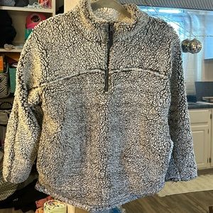 Sherpa/fleece jacket